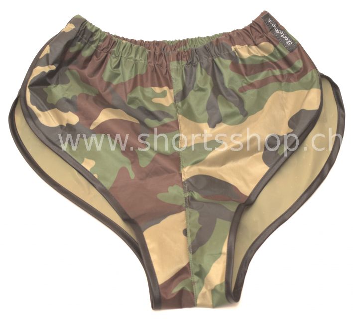 Andreas Sprintershorts aus flecktarn Poncho