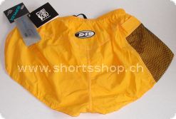 De Soto Shorts gelb mit verschliessbarem Einsteckfach