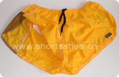 De Soto Shorts gelb mit verschliessbarem Einsteckfach
