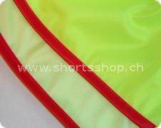 Andreas Shorts leuchtgelb aus Funktionsstoff